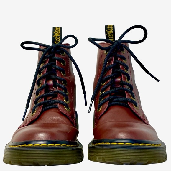 Dr. Martens Luana 8-Eye Combat Boots Oxblood Women’s 6 - Picture 6 of 12